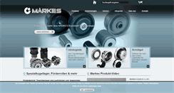 Desktop Screenshot of markes.de