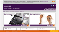 Desktop Screenshot of markes.com